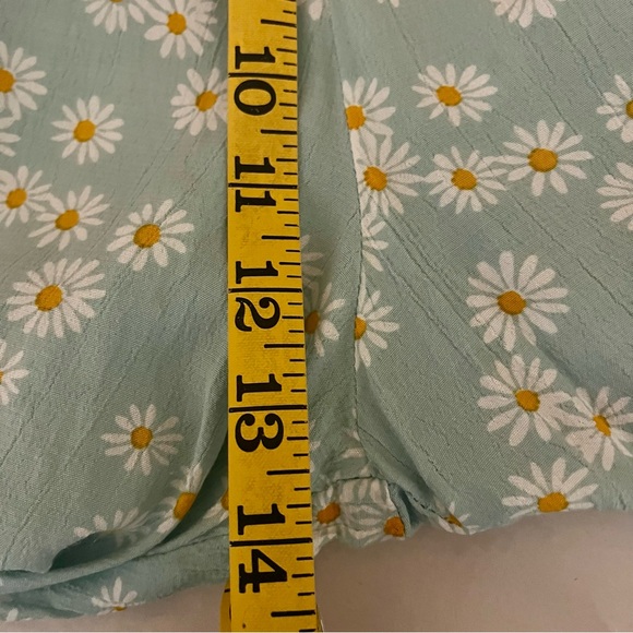 Faithfull the Brand Frankie Seafoam Blue Zhoe Floral Print Jumpsuit - Picture 15 of 16